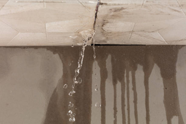 Professional Sewage Cleanup technician working in Durant, OK